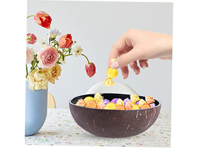 Кокосовая чаша Декор Таиланд Экологически чистая скорлупа Акация Деревянная Биодеградируемая