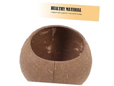 Оптовая упаковка кокосовых чаш для напитков из набора из 2 чаш