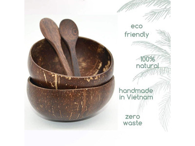 Кокосовые чаши Фабрика Чаша для мороженого Изготовленная Десерт Лаковая Многоразовая