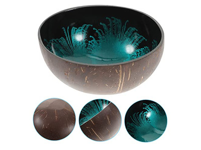 Кокосовые чаши для асаи, скорлупа, мини-набор контейнеров для ключей