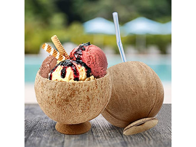 Кокосовая чаша Продукты Закуски Блюда Ложка Вьетнам Большая чаша Собственный логотип