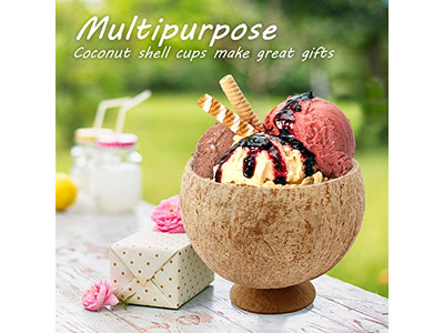 Кокосовая чаша Продукты Закуски Блюда Ложка Вьетнам Большая чаша Собственный логотип