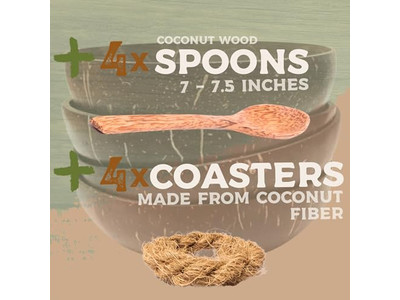 Макраме Кокосовая Чаша Печатная Скорлупа 8 Дюймов Пустые Скорлупы 6 Цветов