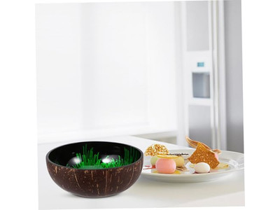 Натуральная чаша Таиланд набор салатных чаш из акации безопасные для пищи цветные кокосовые чаши