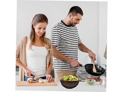 Вьетнамская кокосовая чаша Экологическая декоративная скорлупа Бамбуковые чаши для свечей Скорлупы Ремесло