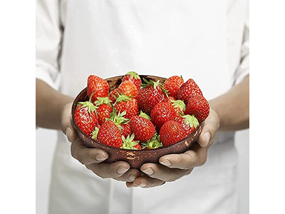 Оптовая ароматизированная свеча Бездымная Винтажная деревянная фруктовая чаша