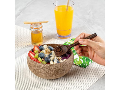 12-дюймовая деревянная чаша Чаши из акации Пластиковая выпечка Изделия из ротанга и манго