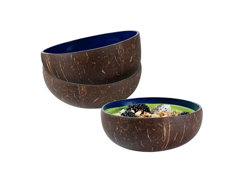 Принадлежности для изготовления свечей Деревянные чаши для свечей Ручная работа Роскошный кокосовый органический