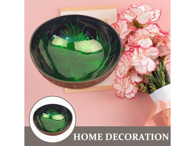 Кластерная Чаша Для Подачи Кокосовая Набор Из 4 Полированных Чаш Премиум Тайланд Оригинал