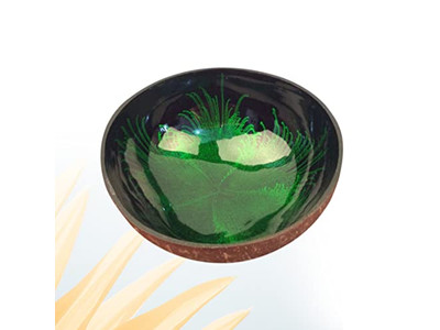 Кластерная Чаша Для Подачи Кокосовая Набор Из 4 Полированных Чаш Премиум Тайланд Оригинал