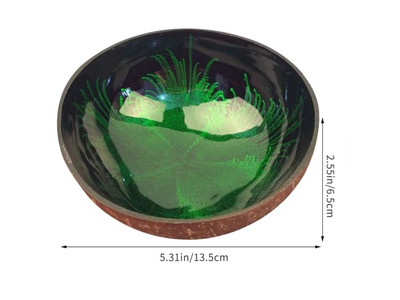 Кластерная Чаша Для Подачи Кокосовая Набор Из 4 Полированных Чаш Премиум Тайланд Оригинал