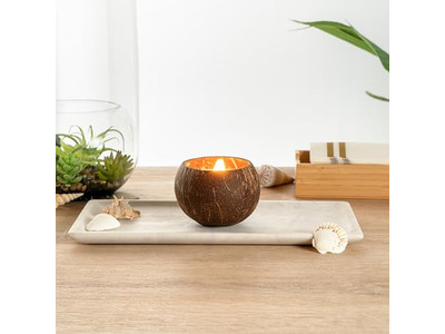 Свежие органические кокосы Продающие кокосовые скорлупы Ручная работа Коко чаша Воск