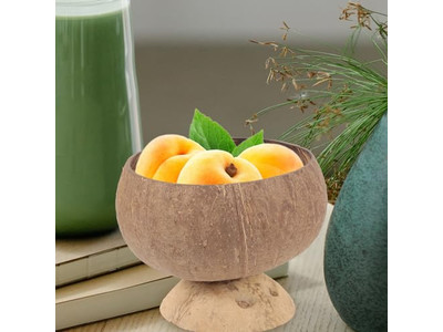 Ложка Кокосовая Деревянная Чаша Резьба Свадебное Качество Безопасные Чаши Маленькие Скорлупы